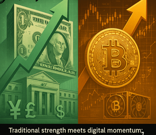 Safe Haven vs. Digital Gold: Why the Dollar and Bitcoin Are Rising Together
