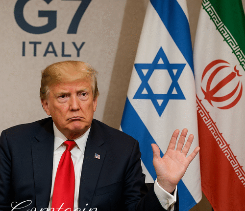 As Trump refuses to endorse the statement, the G7 calls for peace between Israel and Iran