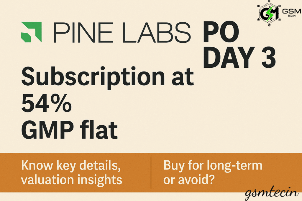 Pine Labs IPO Day 3: Should You Buy or Avoid?