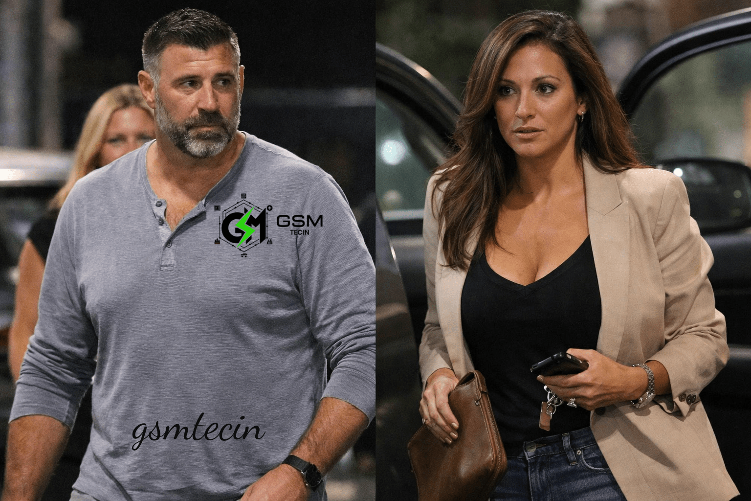 Mike Vrabel & Dianna Russini address viral vacation photo buzz